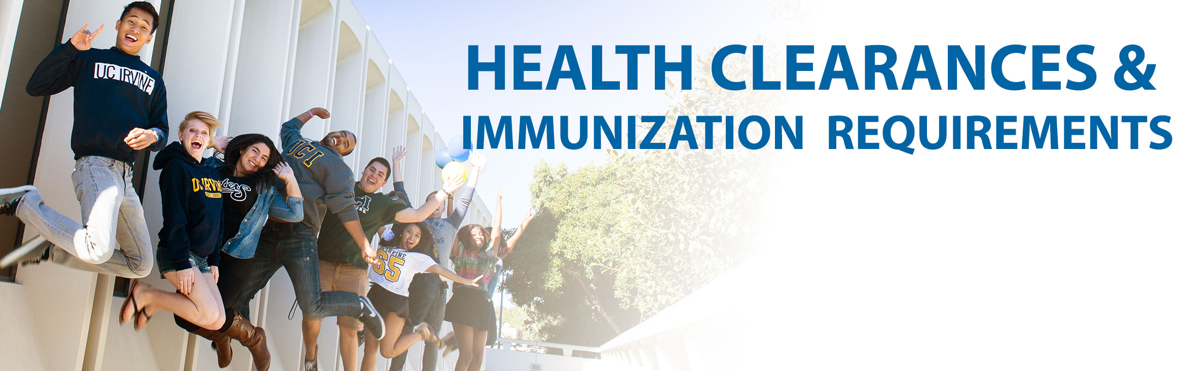Health Clearance & Immunization Requirements