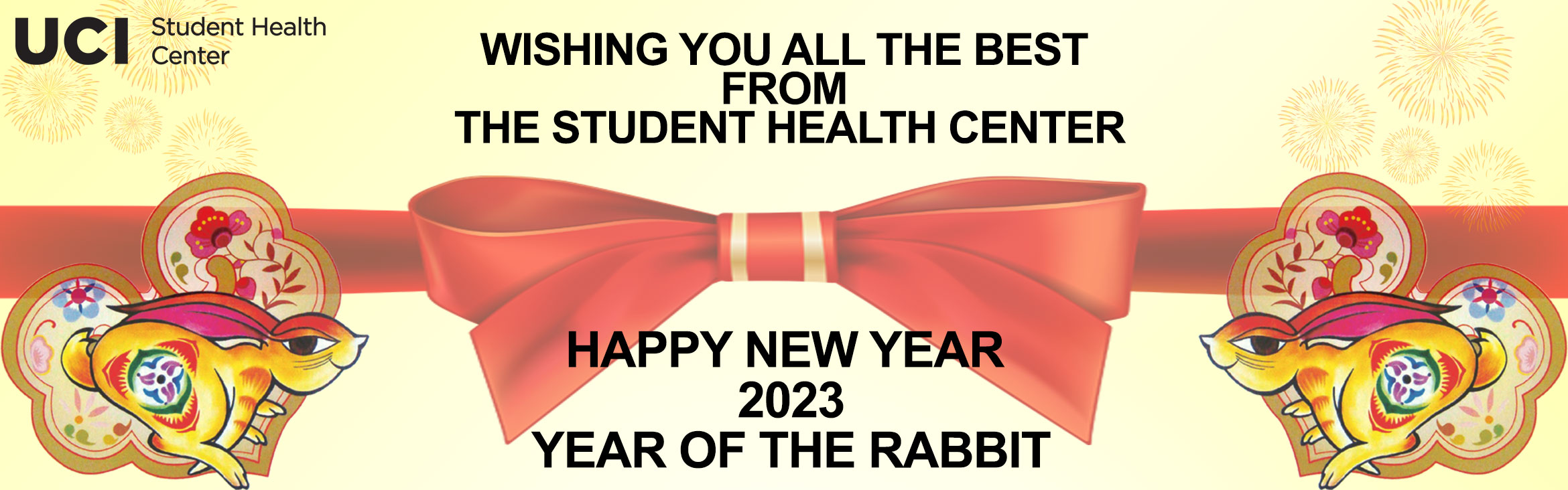 Wishing You All The Best From The Student Health Center.