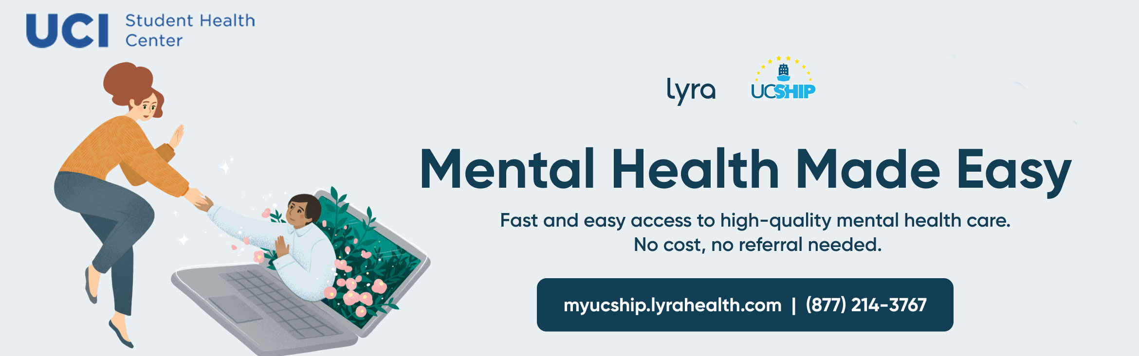 Mental Health Made Easy. Fast and Easy access to high-quality mental health care. 