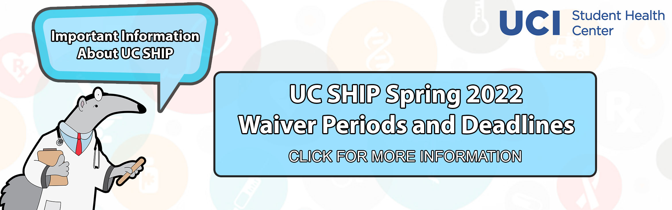 Important Information About UC SHIP. 